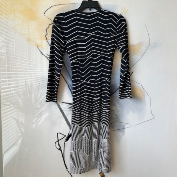BCBG "Adele" Wrap Dress - Picture 3 of 6